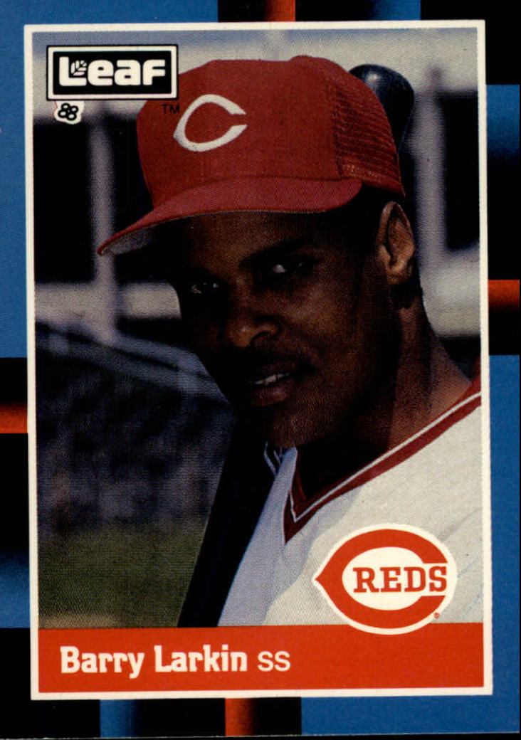 1988 Leaf/Donruss Baseball Cards       226     Barry Larkin